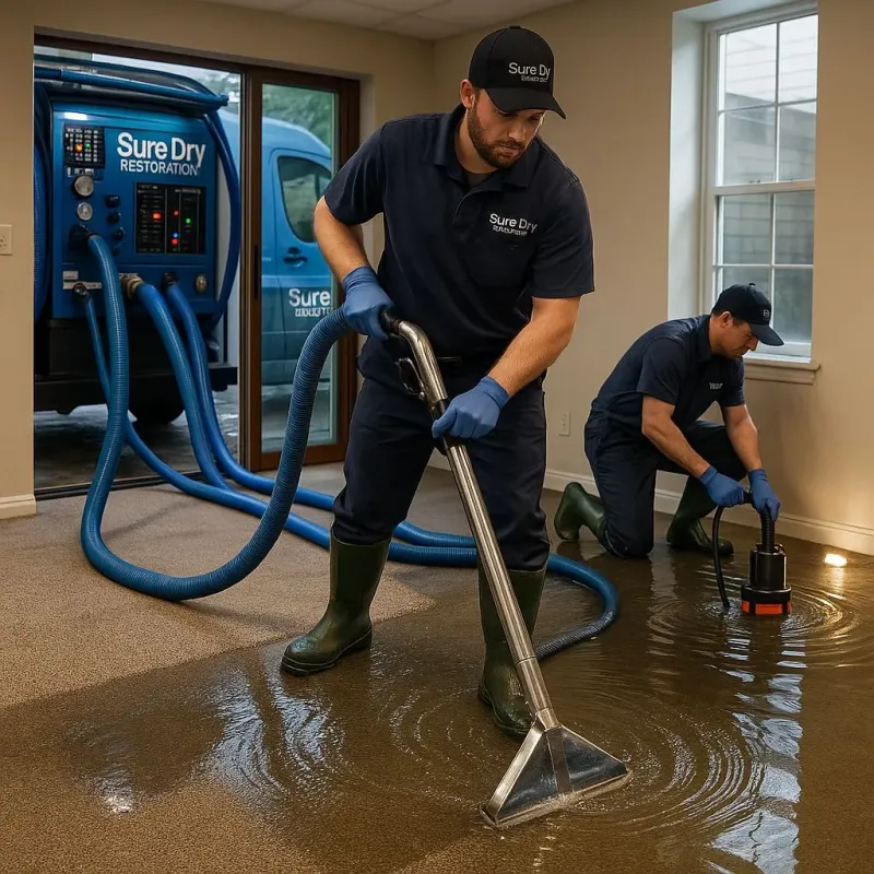 Water Extraction and Removal process in Cherryfield, ME
